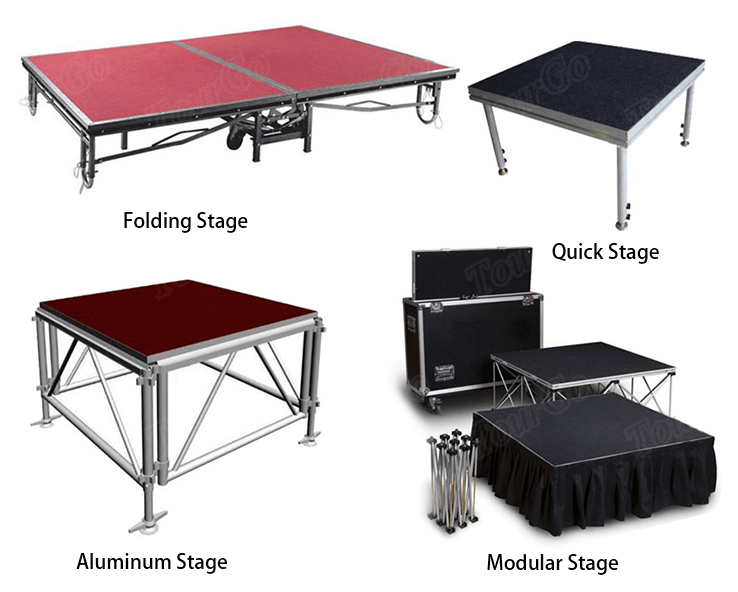 Aluminum Stage Types