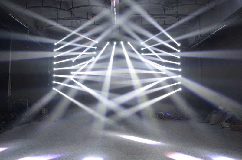 four head 4x10W RGBW 4in1 led beam moving head light