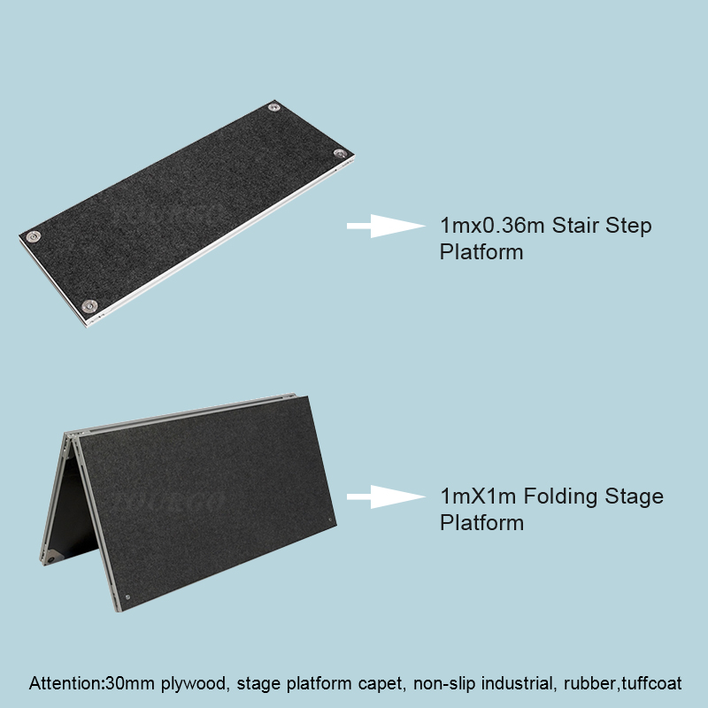 Portable Modular Stage Details 2