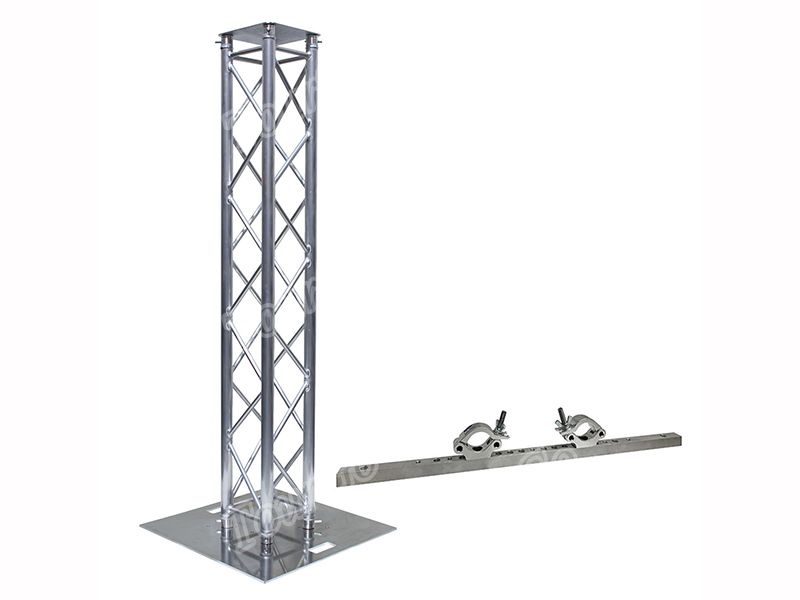 TourGo Aluminum TV Truss Stand Lighting Tower Truss for Hanging LED and