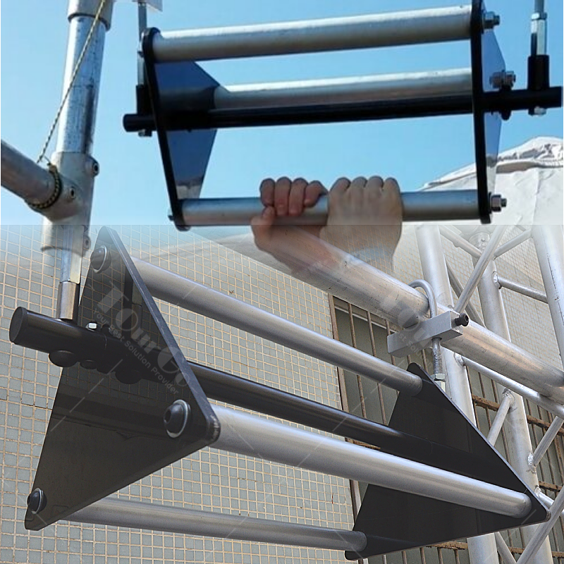 FitBar Beater Bar/Rotating Pull Up Bar for Obstacle Training/The Beater