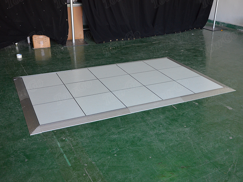 Tourgo diy movable plastic dance floor for sale TourGo Event Solution