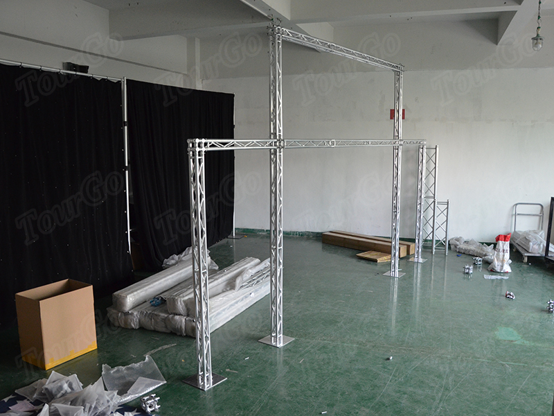 TourGo 100mm Aluminum Square / Box Truss, Aluminum Roof Truss, Aluminum ...