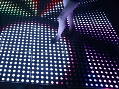 Waterproof interactive led dance floor