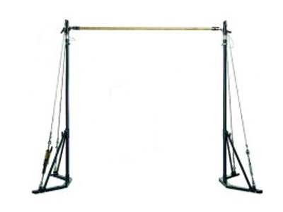 Stainless Steel Men’s Horizontal Bar Quick Release U-Base Single Bar Trainer