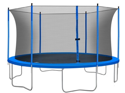 13′ Round Backyard Trampoline with Safety Enclosure