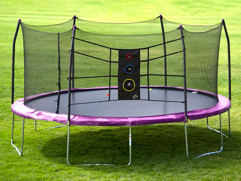 http://www.tourgosolution.com/?p=96532 15' Oval Backyard Trampoline with Safety Enclosure
