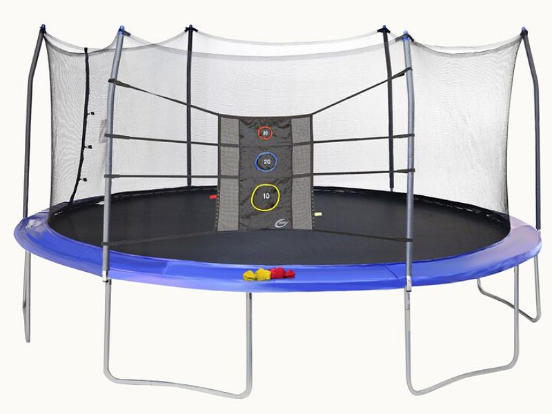 http://www.tourgosolution.com/?p=96532 15' Oval Backyard Trampoline with Safety Enclosure