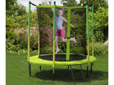 0Round+Backyard+Trampoline+Safety+Enclosure+with+Handlebar4