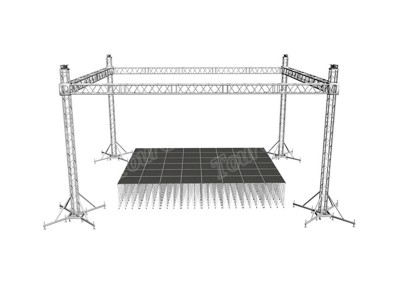 TourGo On Sale Stage Aluminium Truss / Stage Lighting Truss