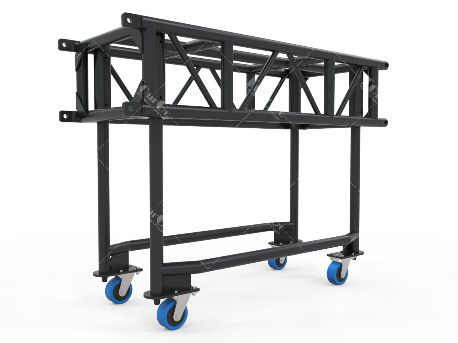 5ft Pre Rig Truss System Black Touring Truss Pre-Rigged Moving Lighting Truss