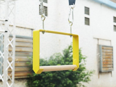 Yellow Color Floating Monkey Bars