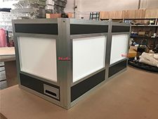 Portable Lightweight Table top Interpreter Booth For Meeting