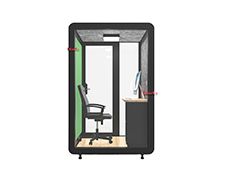 Private Indoor Soundproof Office Phone Pod Calling Booth