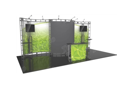 TourGo 2017 Fashion Trade Show Exhibit Display Booth for Indoor Show