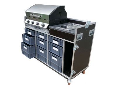 Gas BBQ & Gas Hob flightcase