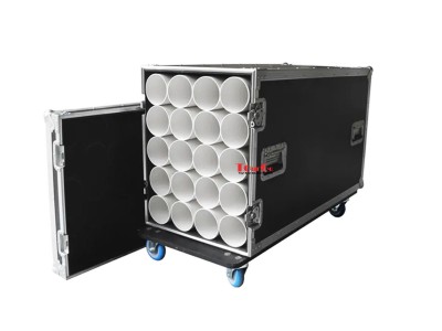 ATA Flight Transport Road Case with Wheels For 20 Tripod Microphone Stands
