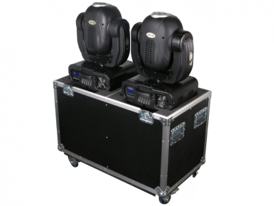 Universal Dual Large 250 Moving Heads Lighting Flight Case with Wheels