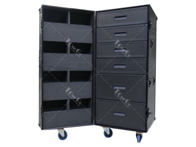 Blackmagic 6 Drawers Tool Storage flight case