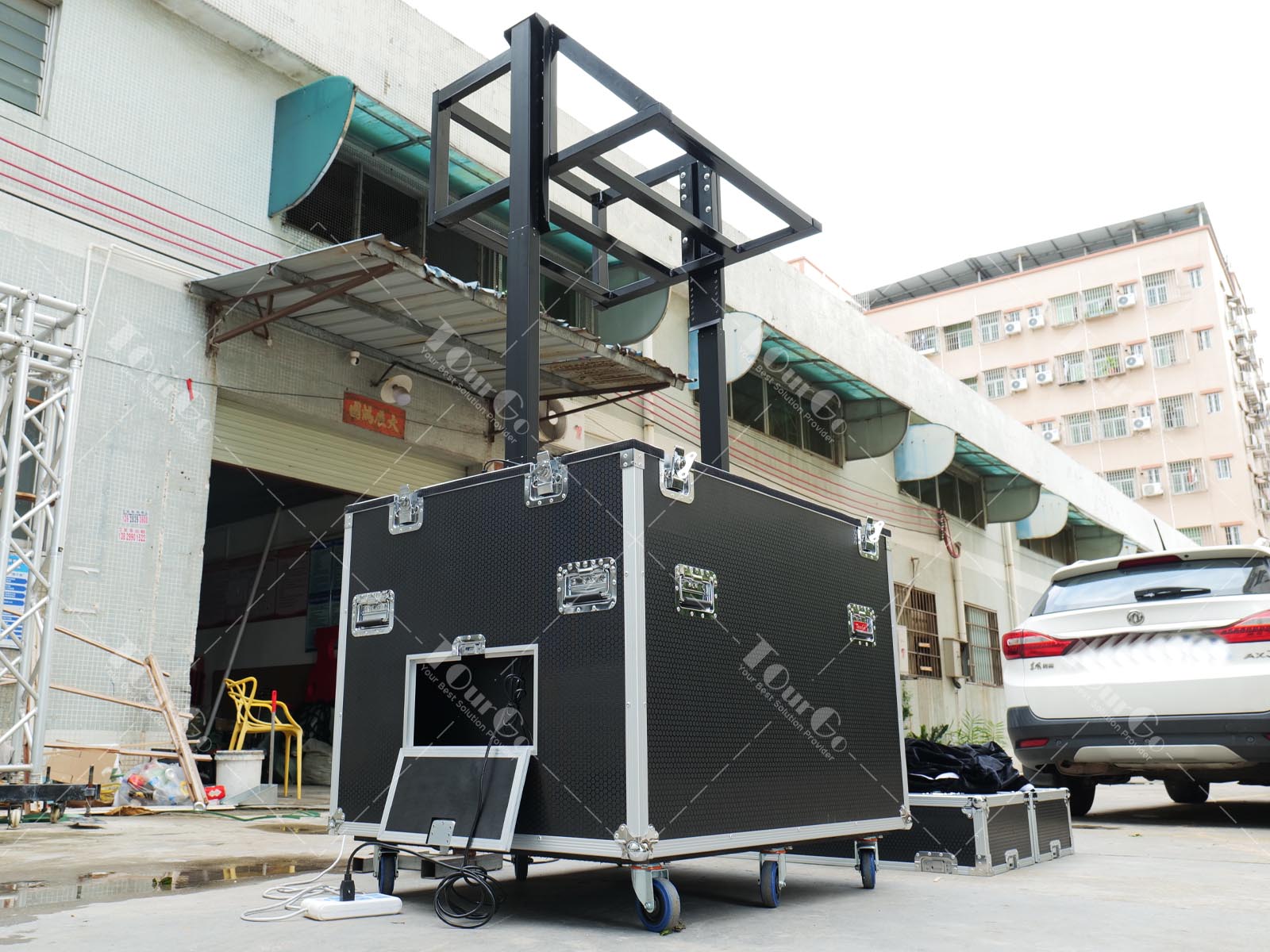1lifting flight road case