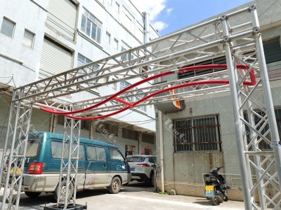 Ninja Warrior Party Entertainment Service Frame Aluminum Truss Based Obstacles Ninja CAMELBACK