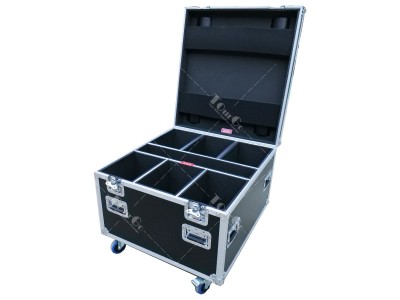 Flight Lighting Case for 6 Chauvet R2X wash fixtures