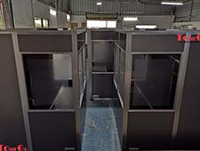 China Portable Interpreter Booth / Sound-Proof Translation Booths Manufacturer