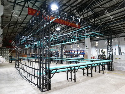 American Ninja Warrior Obstacles Course Trampoline Park Obstacle Race Gym for Teen Kids Adult Athlete