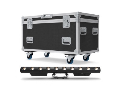 8-Way Chauvet Strike Sabers LED Flight Case