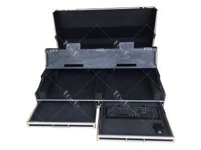 Customized Lighting Controller Console Flight Case for GrandMA2 GrandMA3 onPC CommandWing Faderwing