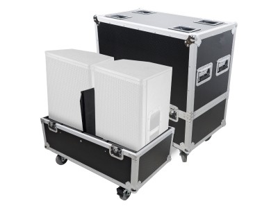 Universal ATA Flight Case For (2) 12 inch Speakers QCS K12 JBL PRX812 each comp