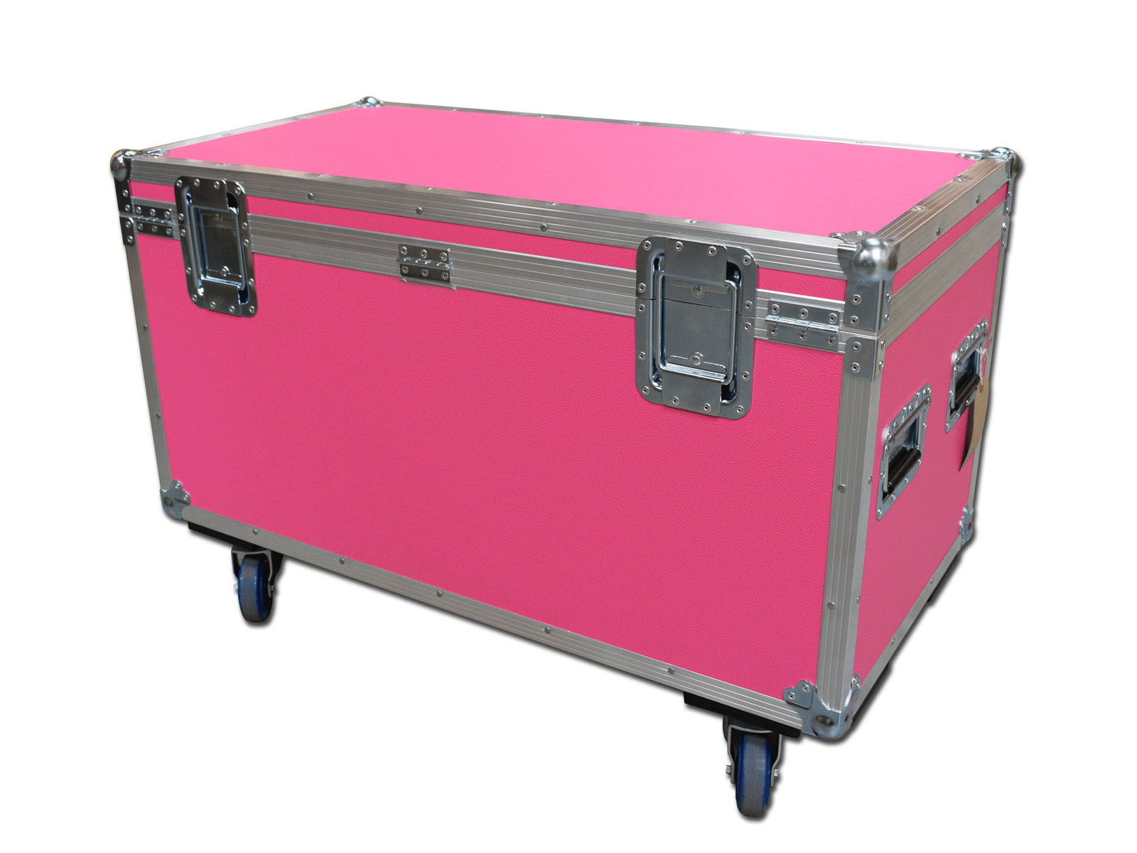 Cable Trunk Road Trunk Flight Cases (1200mm) In Pink