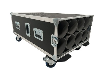 8 Way Microphone Stand Flight Case
