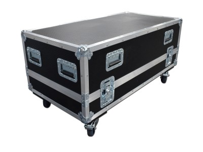 12″ Twin Speaker Flightcase With Storage Compartment