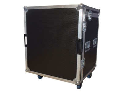 Single Removable Front Moving Head Flightcase