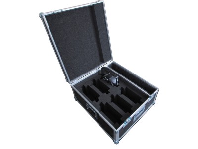 Chauvet SlimPar Quad 12 IRC 6 Way LED Par Can Flight Case