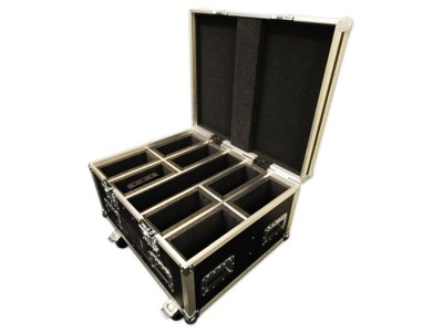 Chauvet 8 Way Colordash Par Quad 7 Flight Case