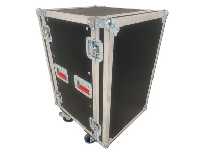 Spider 16u 18u Rackmount Flight Case On Castors