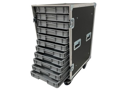 11 Drawer Production Flight Case