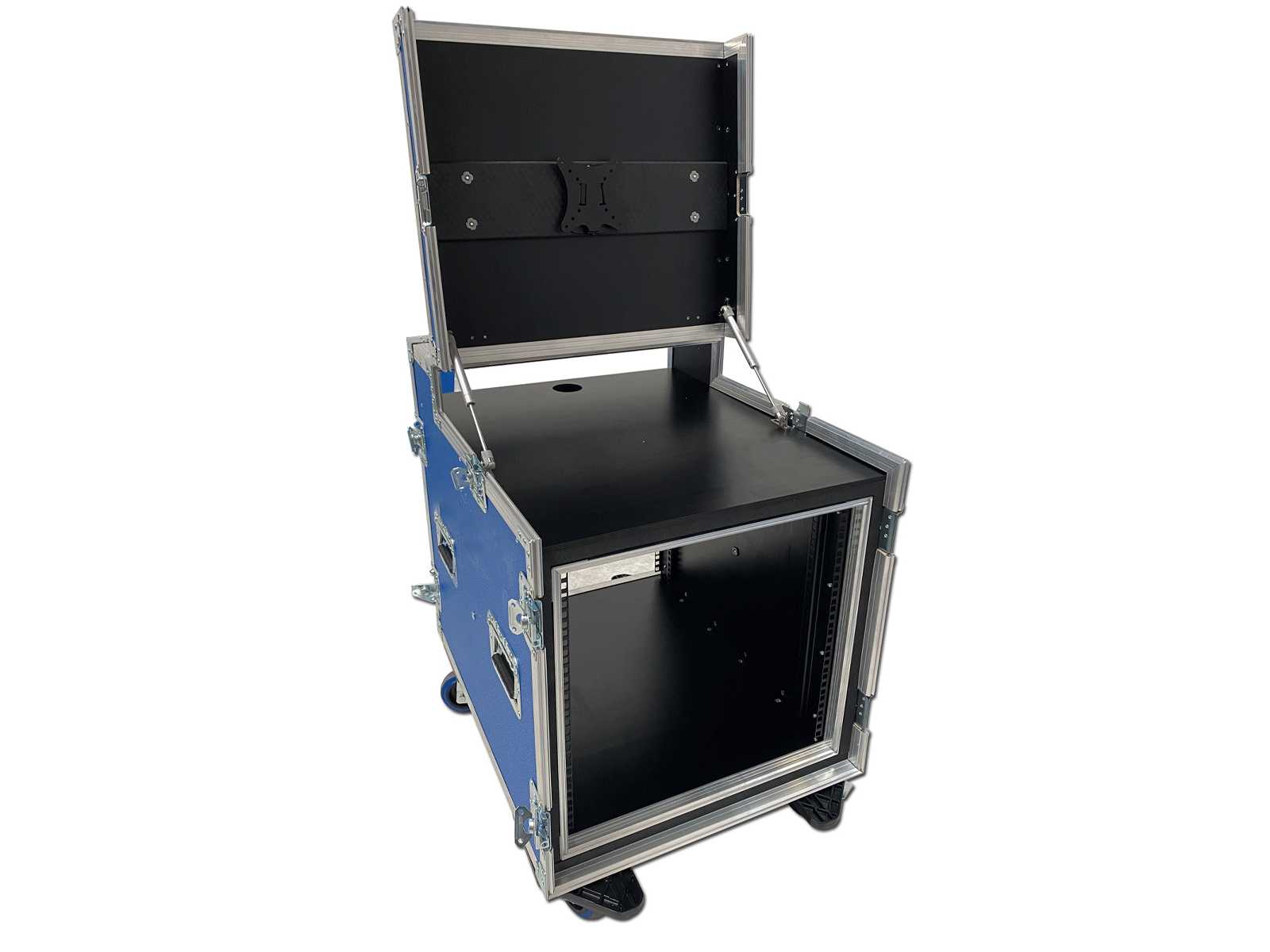 10u Sleeved Broadcast Production Rack Case Flight case