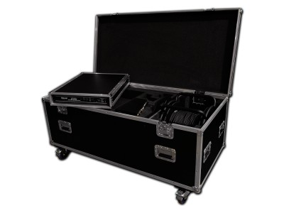 Custom Camcorder Flight Case With Lens Space + Cable Drum Case