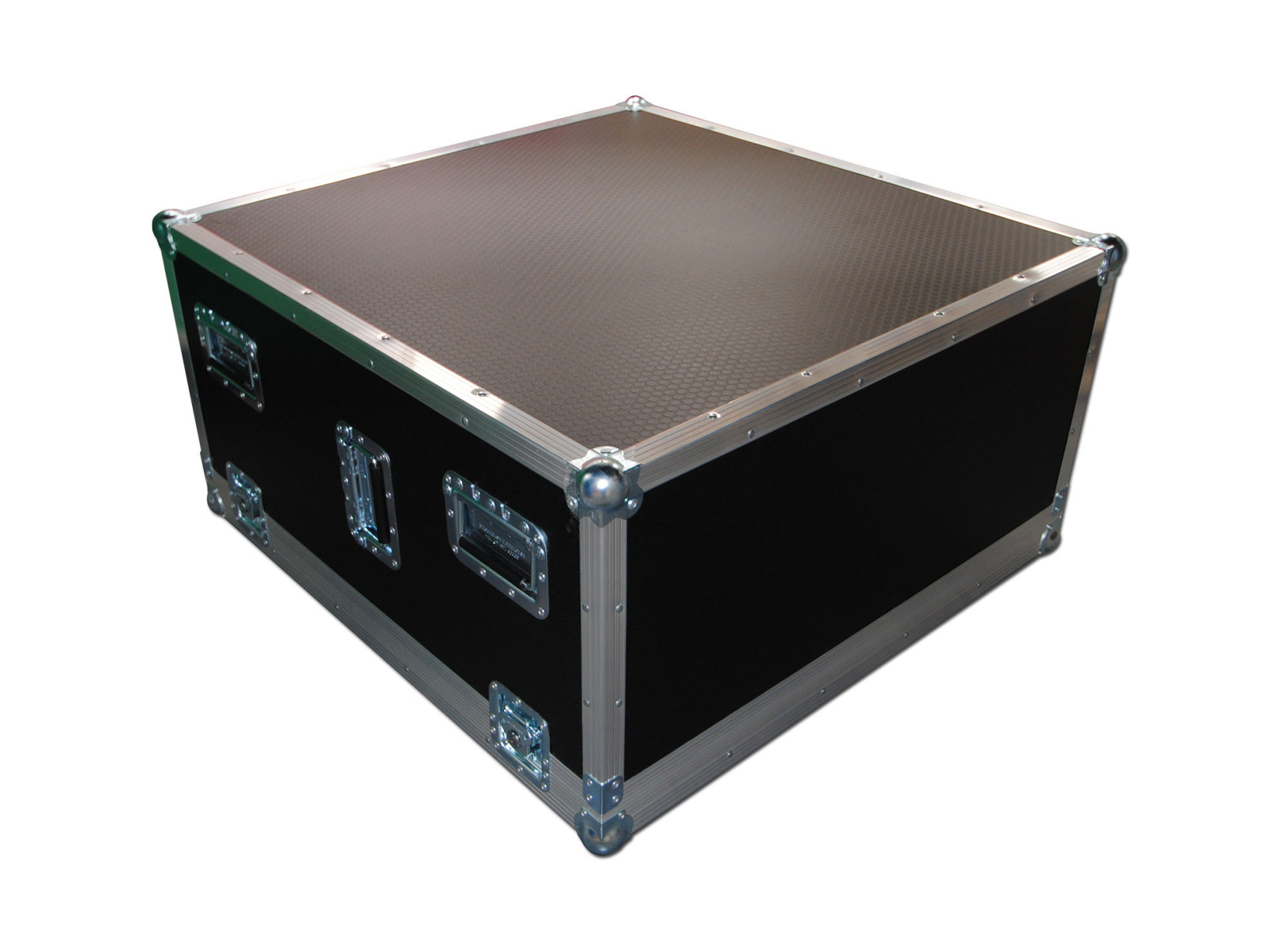 Roland M400 Mixer Flight case With 2u Rack Space And Dog Box