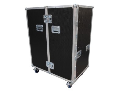 Display Cabinet Case With Double Hinged Door
