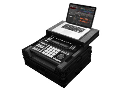 Black Native Instruments Maschine Studio Flight Case with Glide Platform