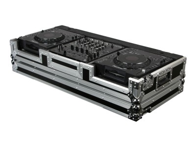 Universal 12″ Format DJ Mixer and Two Large Format Media Players Coffin Case