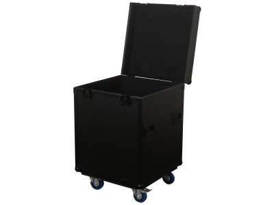 Black 21.5″ x 27.5″ x 21.5″ Interior Utility Truck Pack Touring Flight Case
