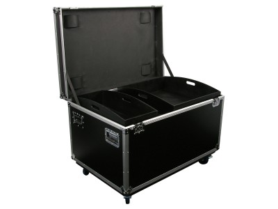 42″ x 27″ x 23″ Interior Utility Trunk Touring Flight Case with Organizing Trays and Dividers