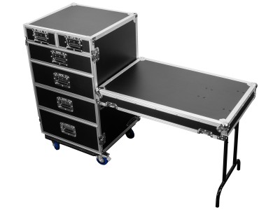42″ x 27″ x 23″ Interior Utility Trunk Touring Flight Case with Organizing Trays and Dividers