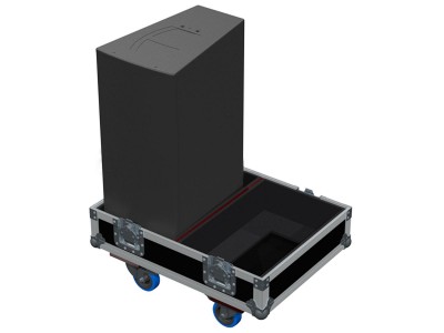 ALP FLIGHT CASES 2X D&B V10P With WHEELS