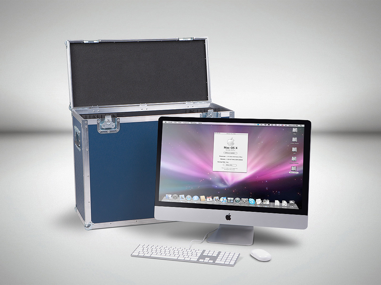 1Apple iMac Flightcase
